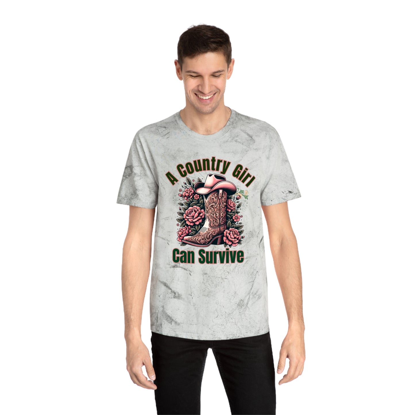 Country Girl Color Blast Tee - NEW 2025