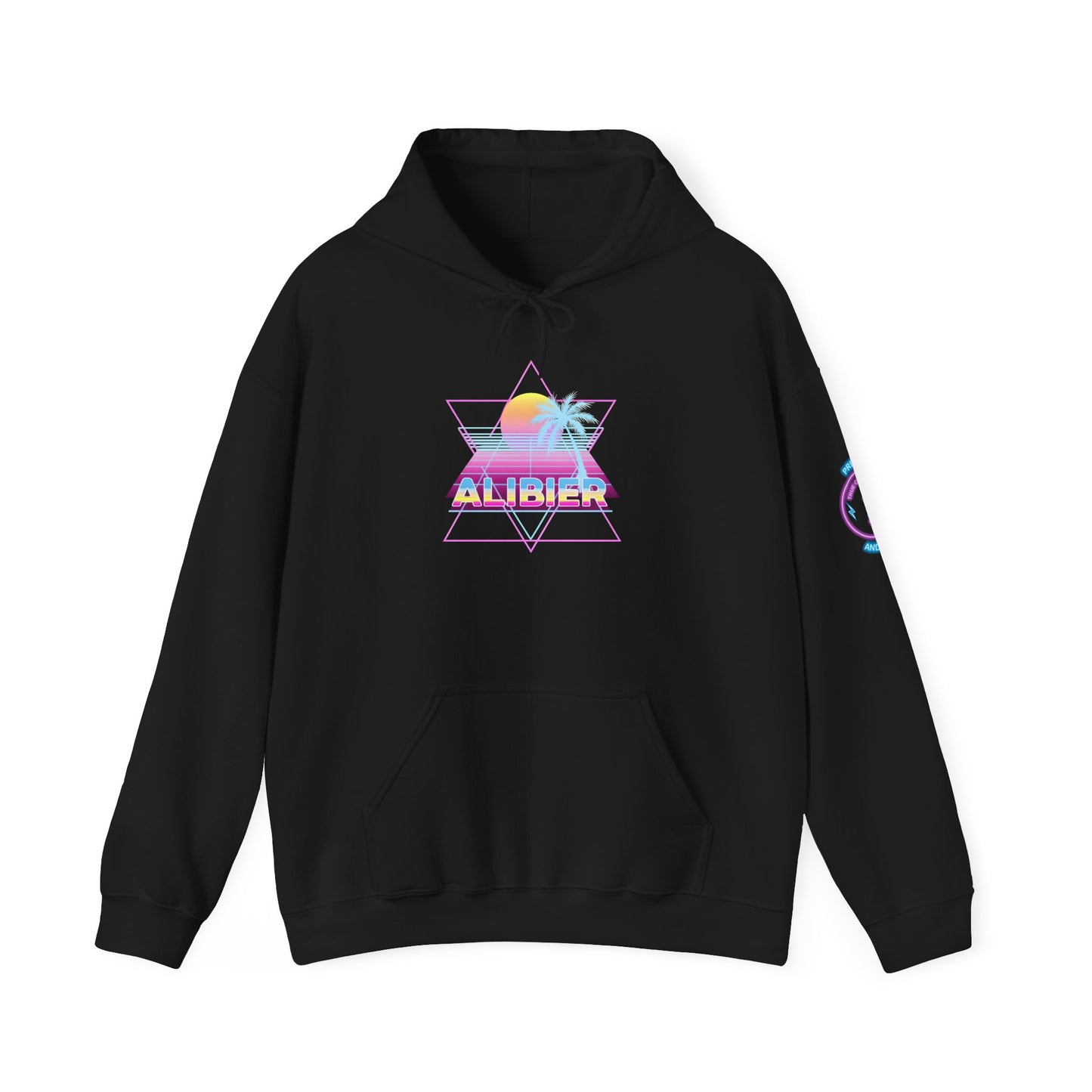 NEW! Vibrant Retro Hoodie - Unisex Heavy Blend™ Sweatshirt with Retro Design