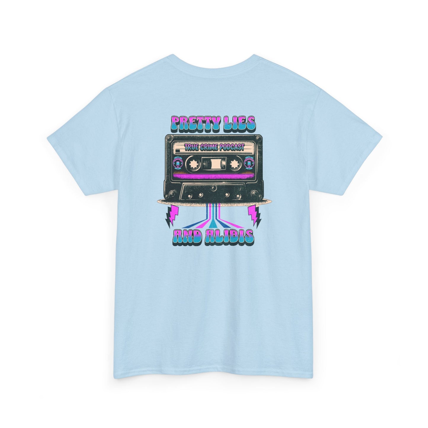 Retro Pretty Lies And Alibis Cassette Tape Shirt - NEW 2025