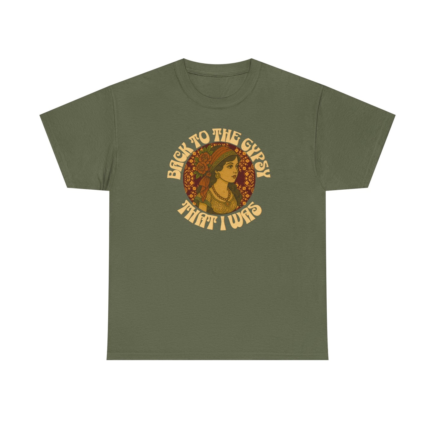 Tee Back to the Gypsy Lyrics Inspired Unisex Heavy Cotton - NEW 2025