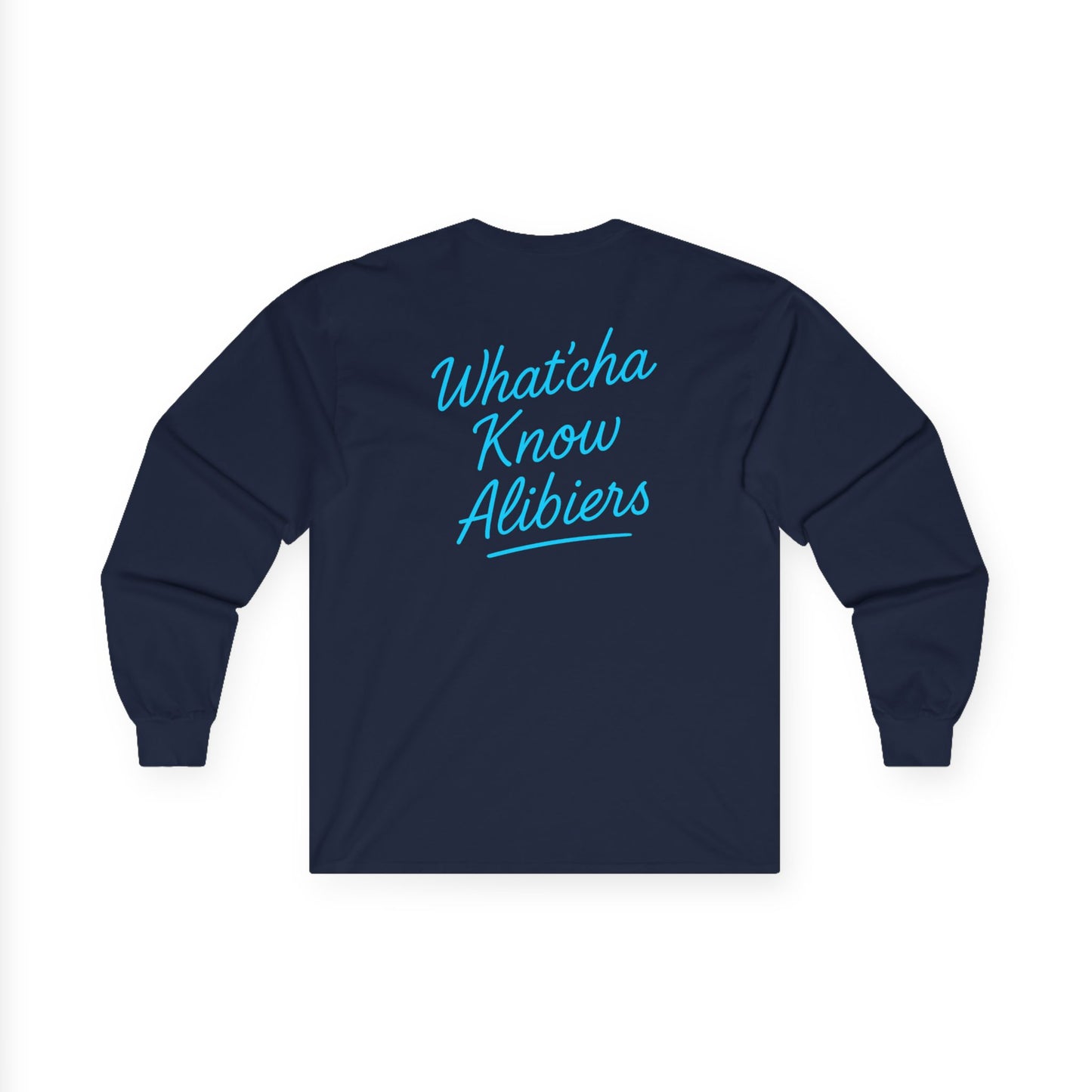 Unisex Long Sleeve Tee - 'Pretty Lies and Alibis', New 2025