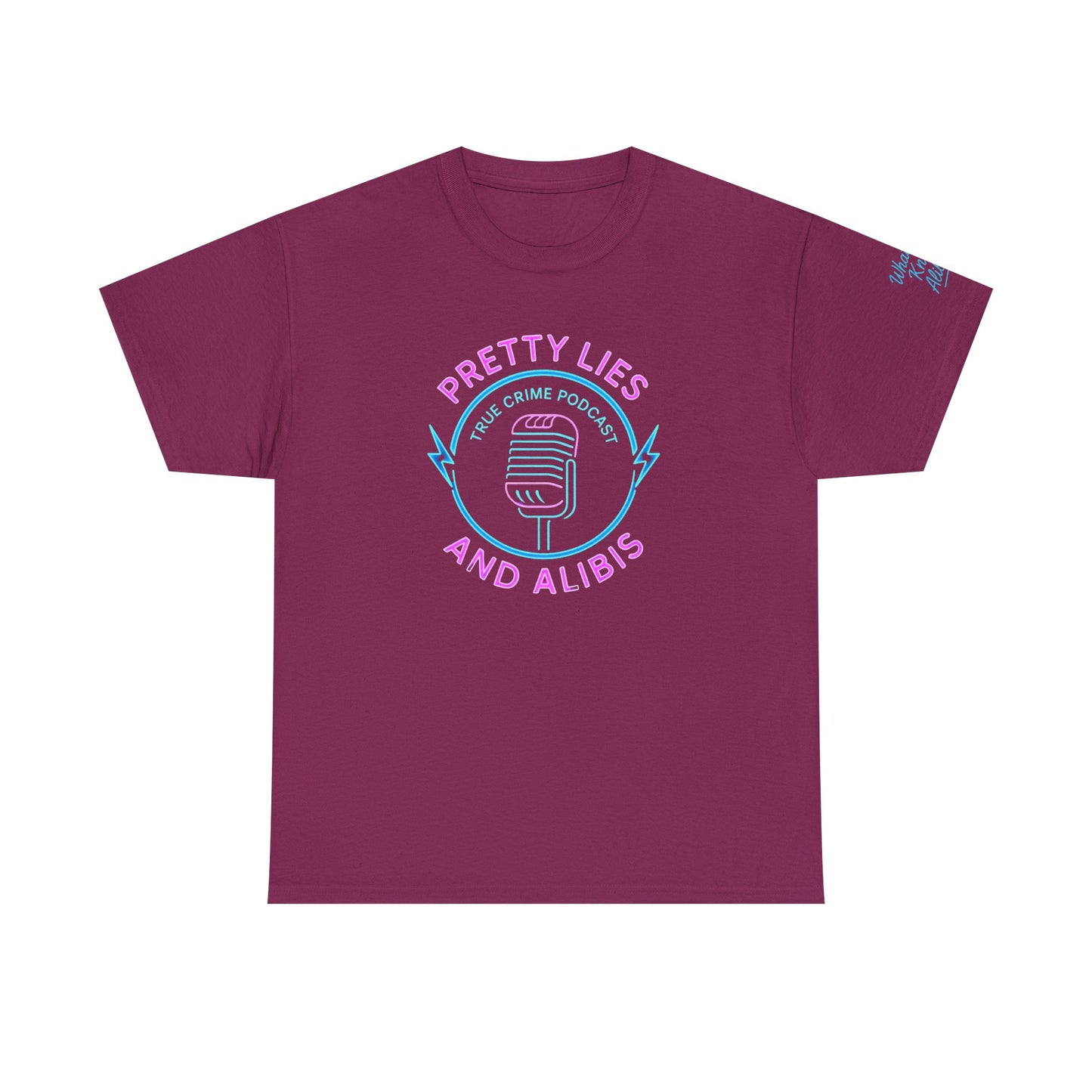 Pretty Lies and Alibis Podcast Unisex Tee | New 2025