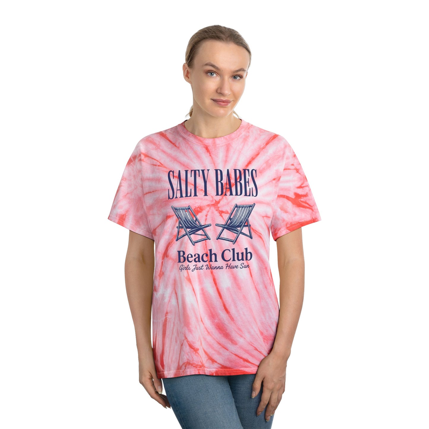 NEW! Summer Salty Babes Tie-Dye Tee