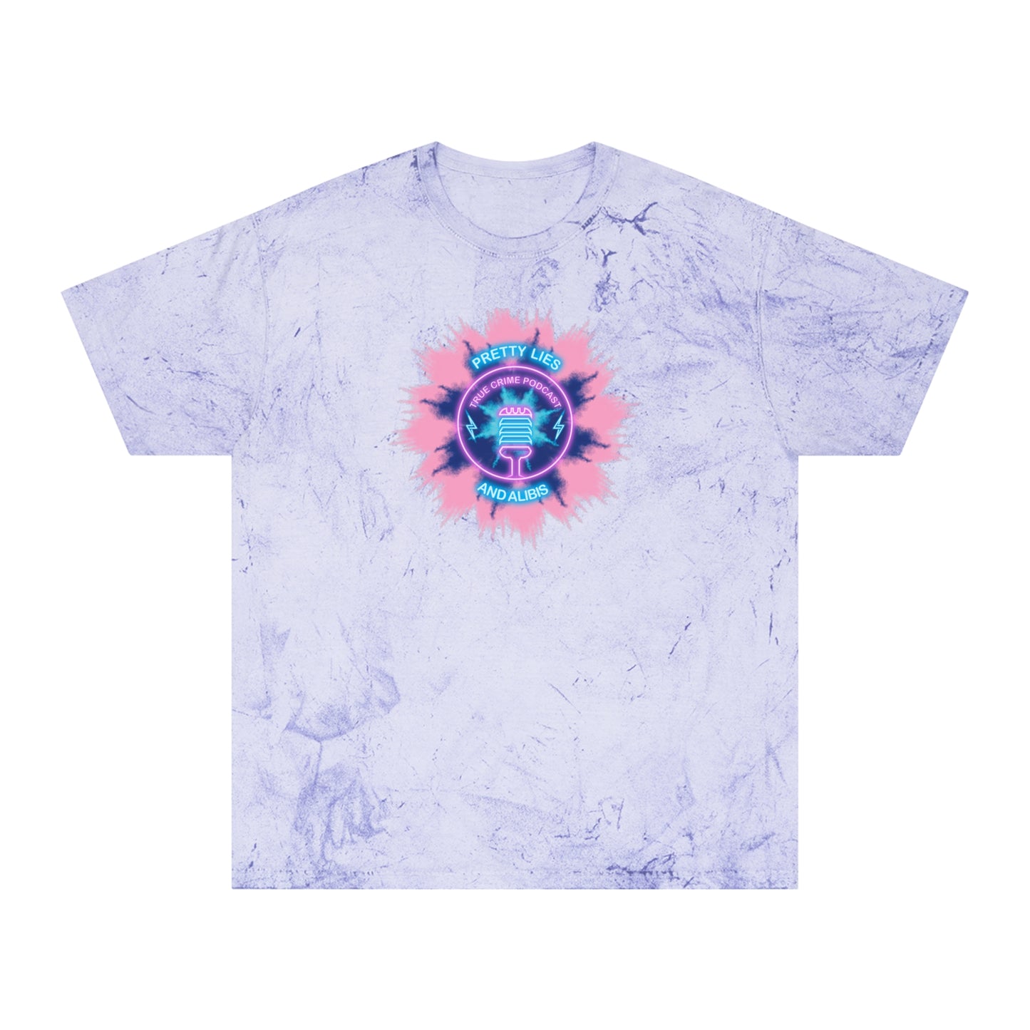 Faded Tie Dye Unisex Color Blast T-Shirt