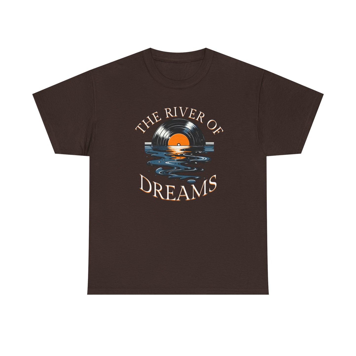 Unisex Heavy Cotton Lyrics Tee River of Dreams- New 2025