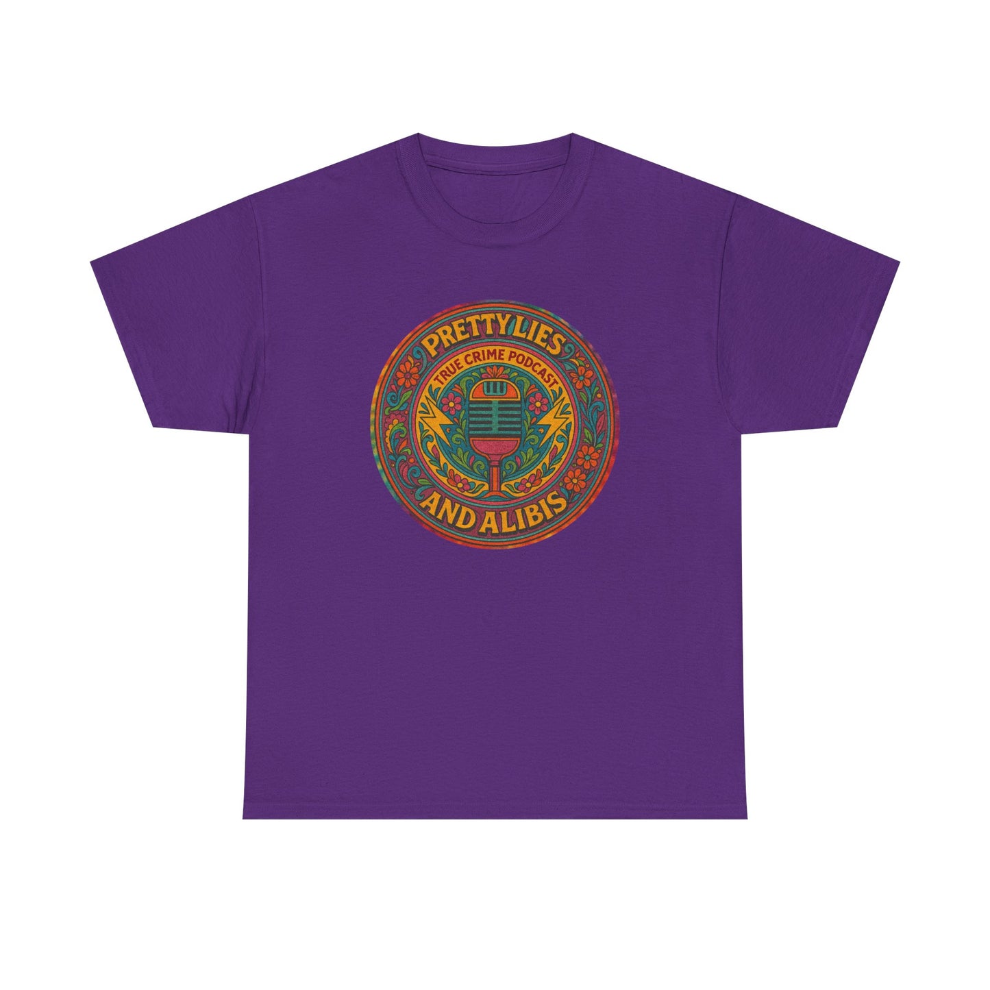 Pretty Lies Hippie Graphic T-Shirt - New 2025