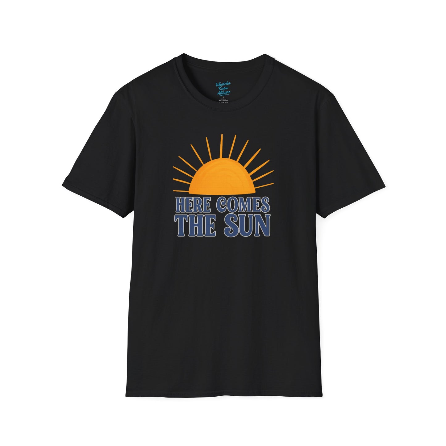 Here Comes the Sun Unisex Softstyle T-Shirt, New 2025