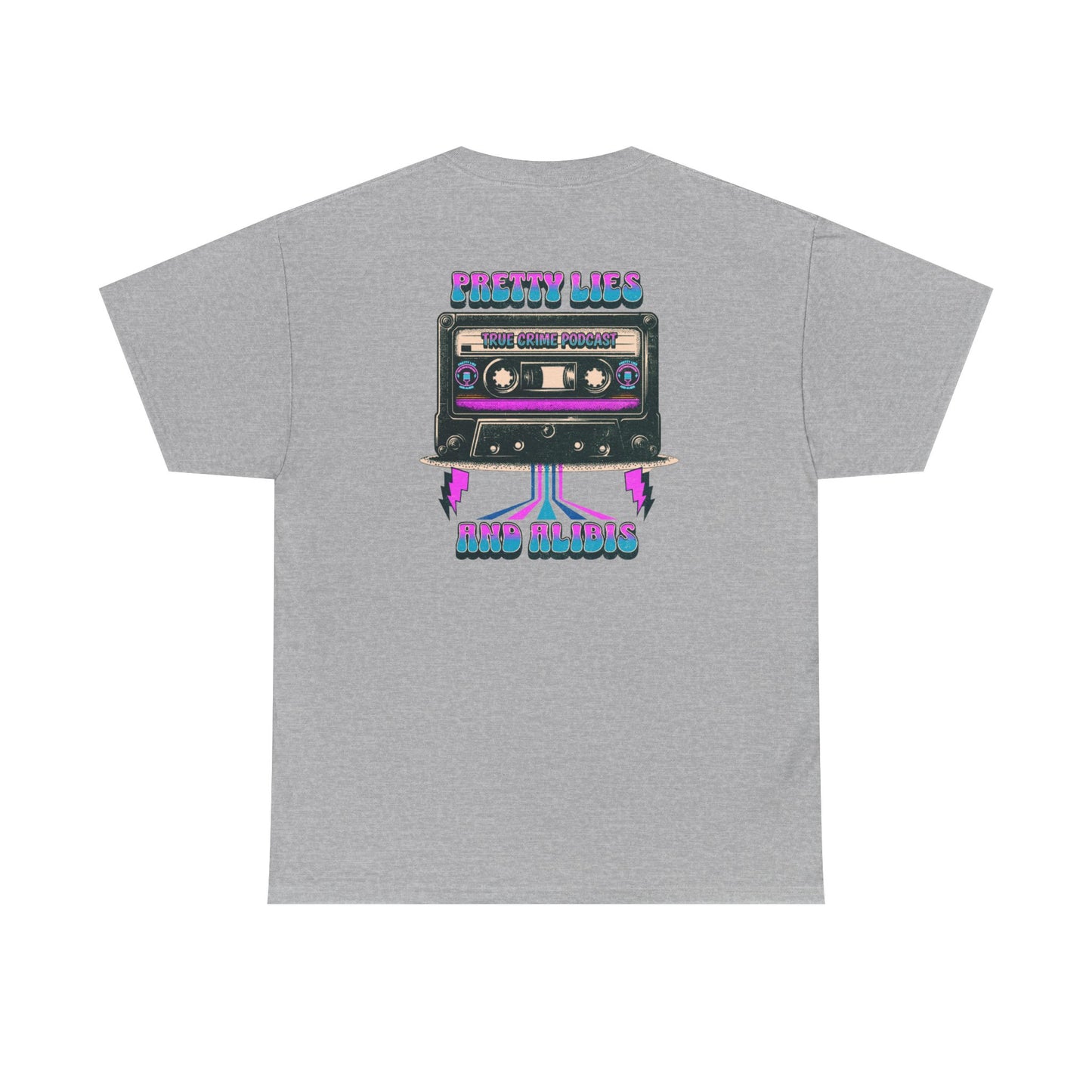 Retro Pretty Lies And Alibis Cassette Tape Shirt - NEW 2025