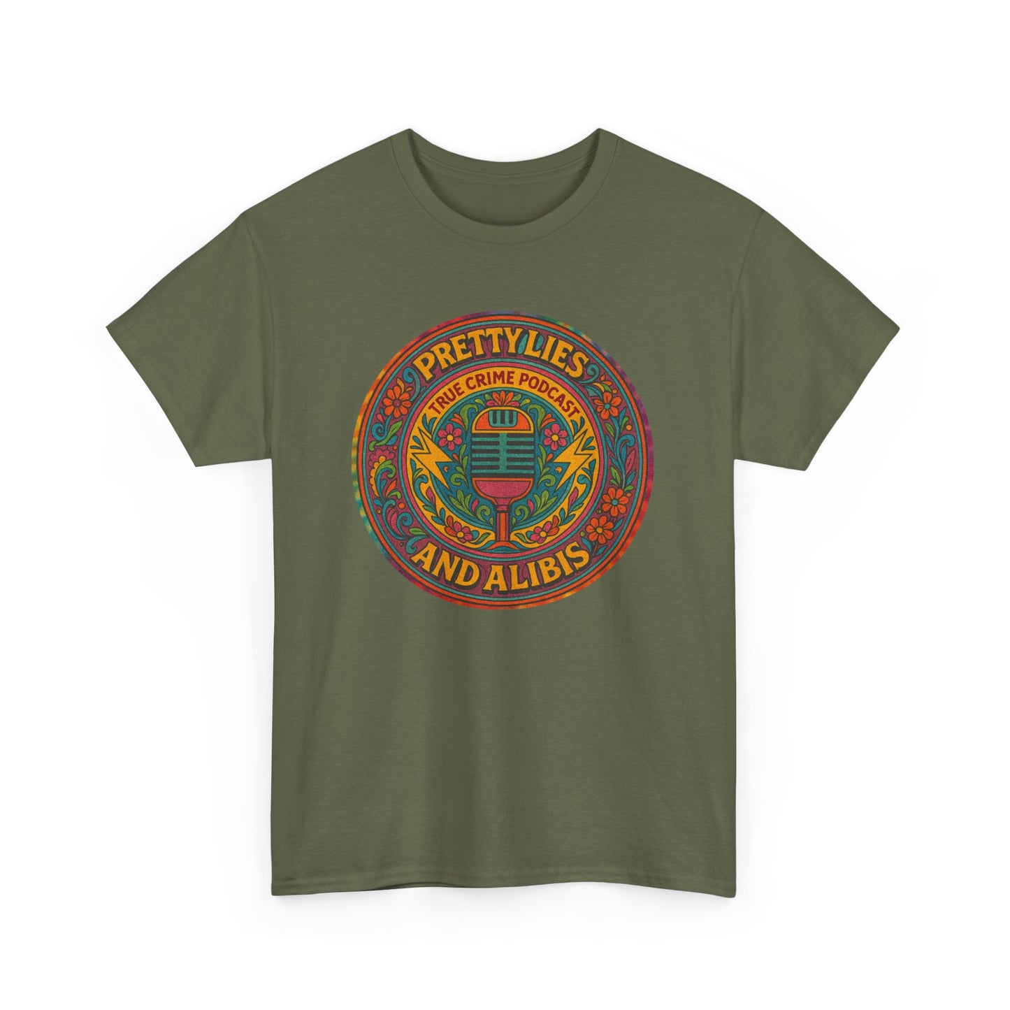 Pretty Lies Hippie Graphic T-Shirt - New 2025