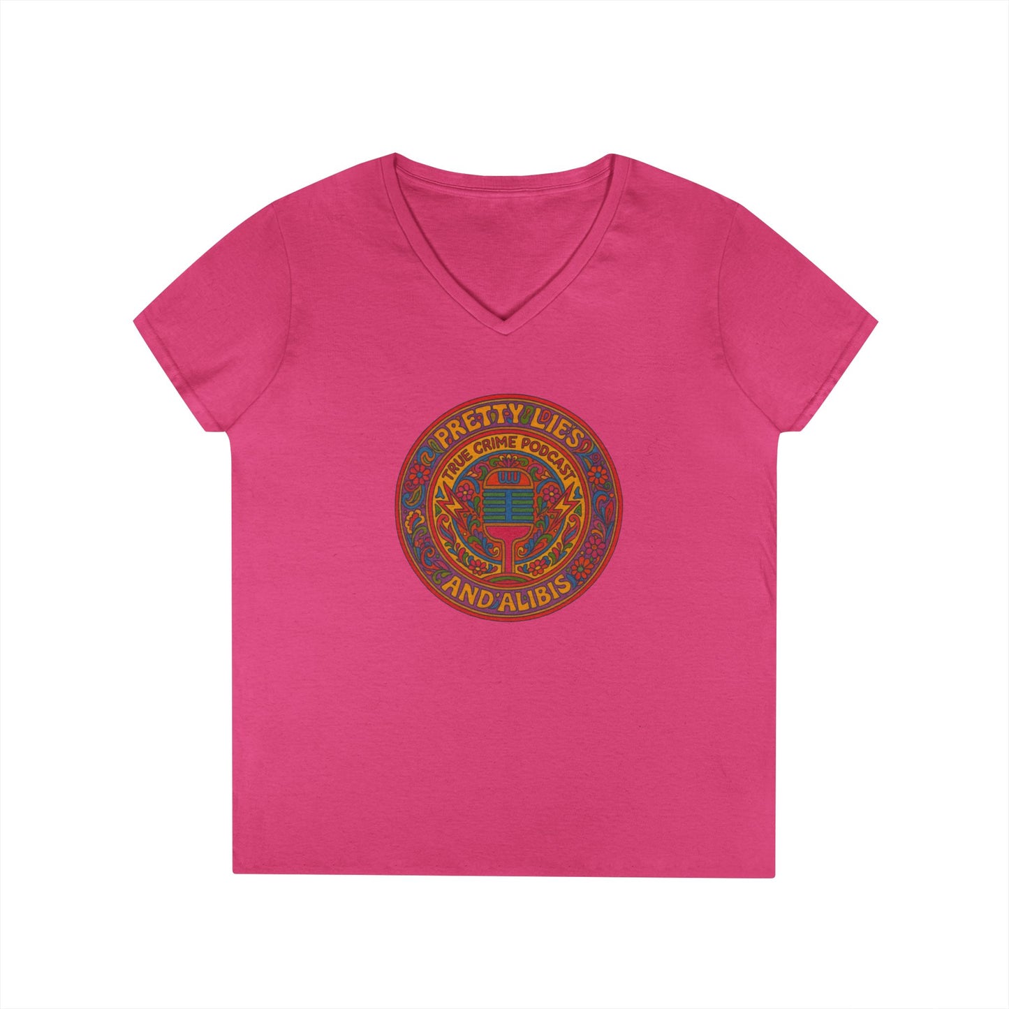 Logo Hippe Style V-Neck T-Shirt - New 2025