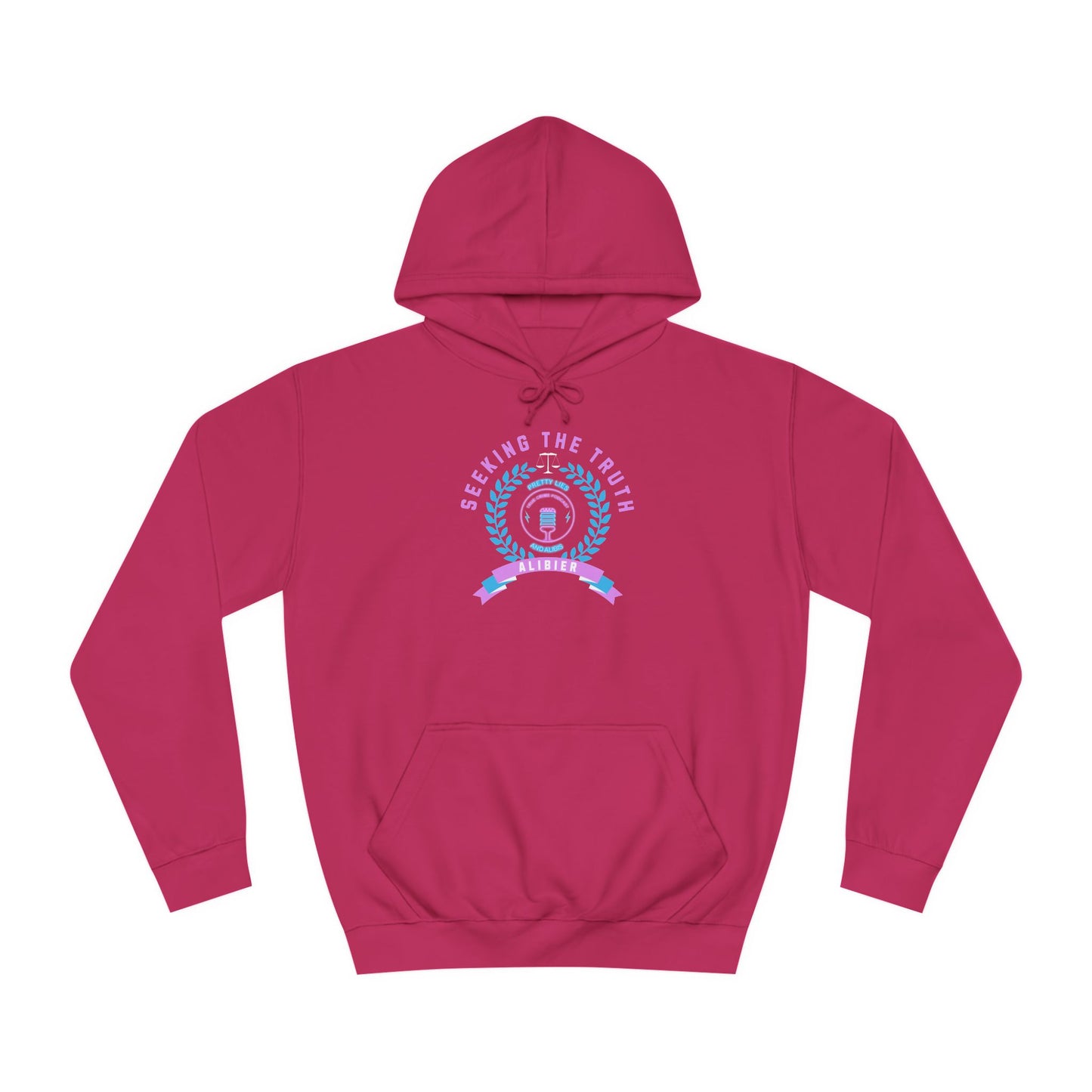 Alibier Logo Seeking The Truth Unisex College Hoodie
