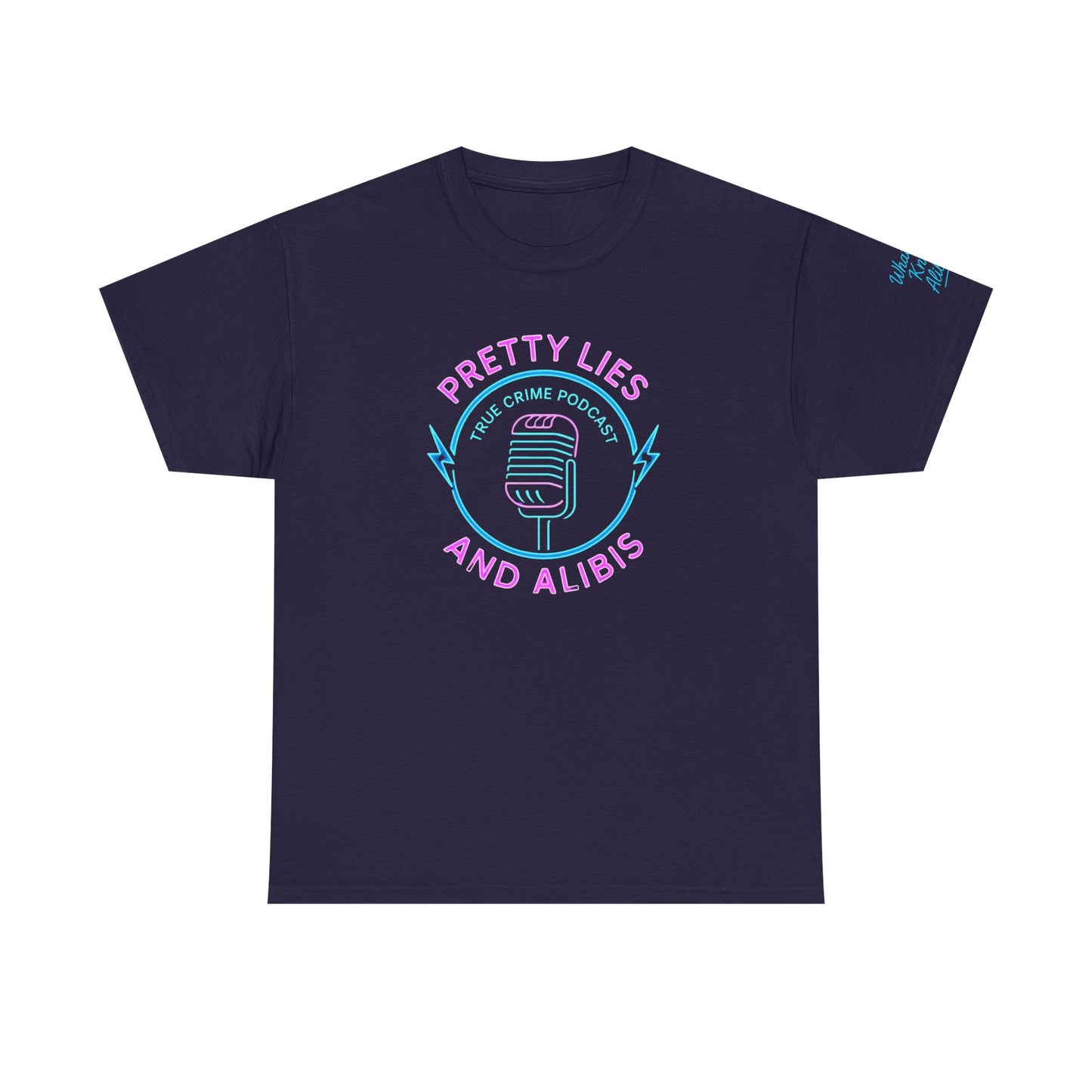 Pretty Lies and Alibis Podcast Unisex Tee | New 2025