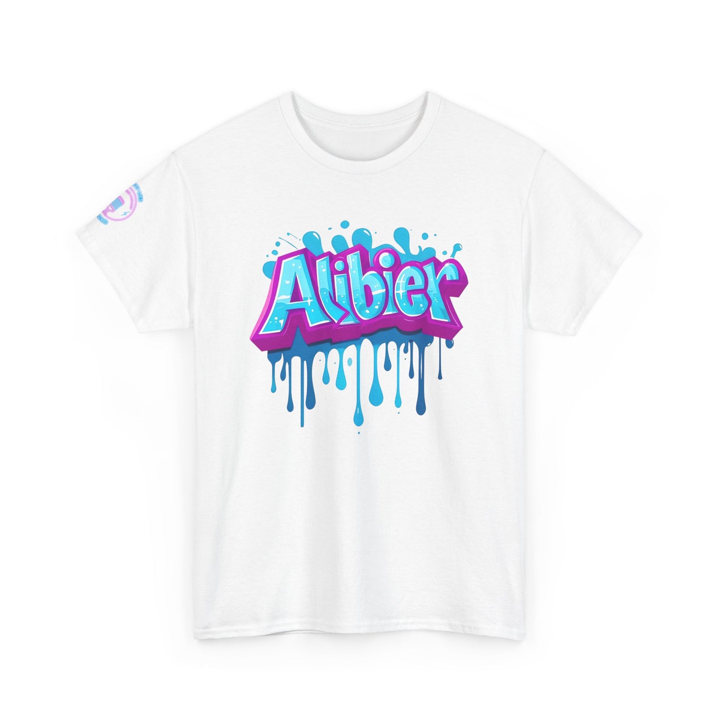 Alibier Graffiti Unisex Heavy Cotton Tee - Urban Style