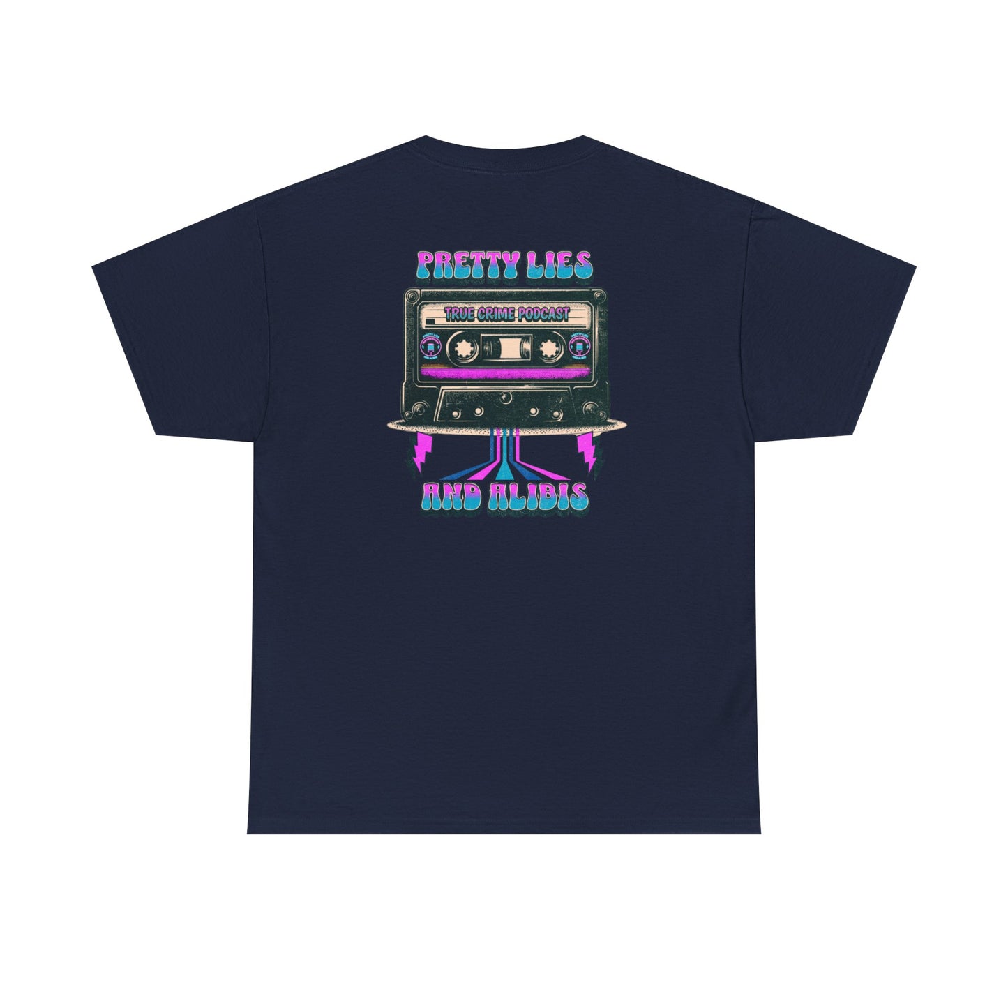 Retro Pretty Lies And Alibis Cassette Tape Shirt - NEW 2025