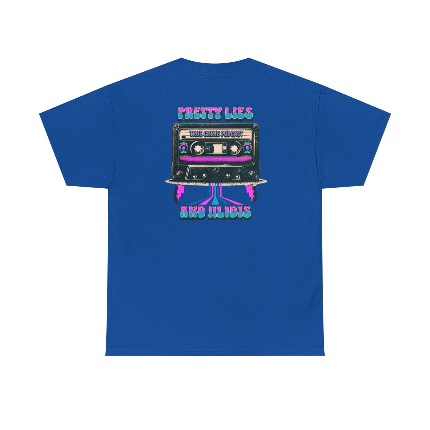 Retro Pretty Lies And Alibis Cassette Tape Shirt - NEW 2025