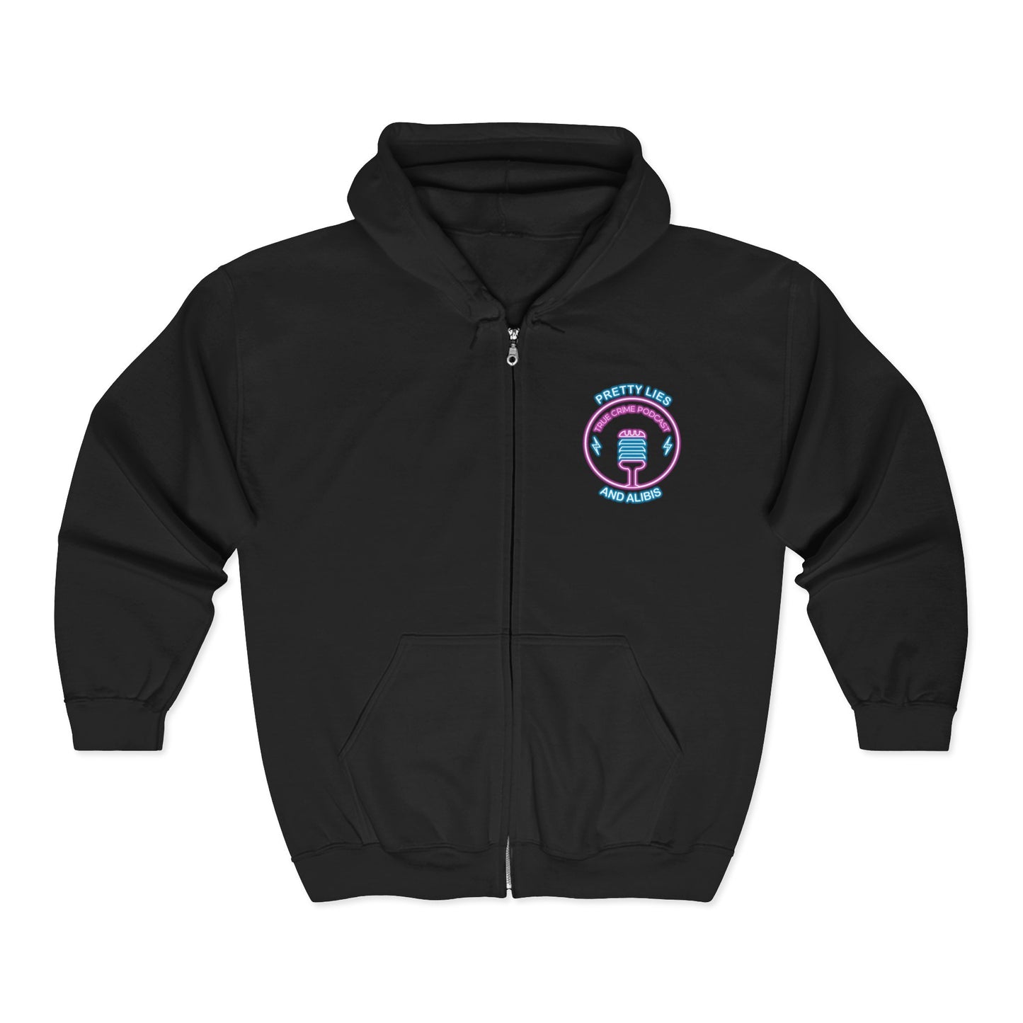Comfy Unisex Zip-Up Hoodie - What'cha Know Alibiers - NEW 2025