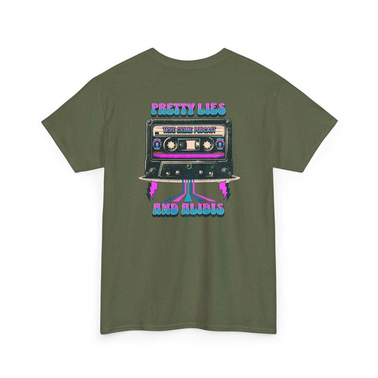 Retro Pretty Lies And Alibis Cassette Tape Shirt - NEW 2025