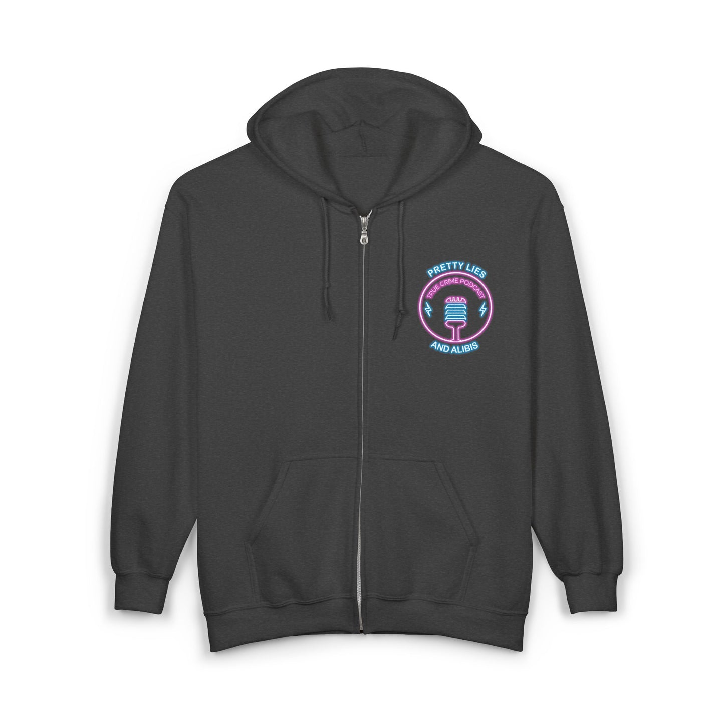 Comfy Unisex Zip-Up Hoodie - What'cha Know Alibiers - NEW 2025