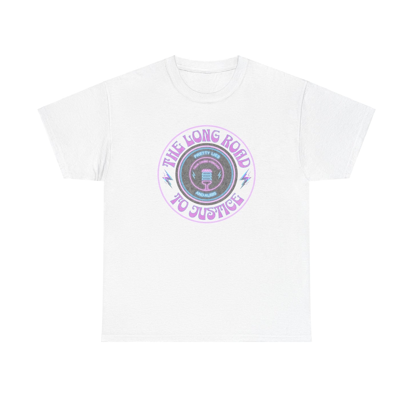 Long Road To Justice Unisex Heavy Cotton Tee