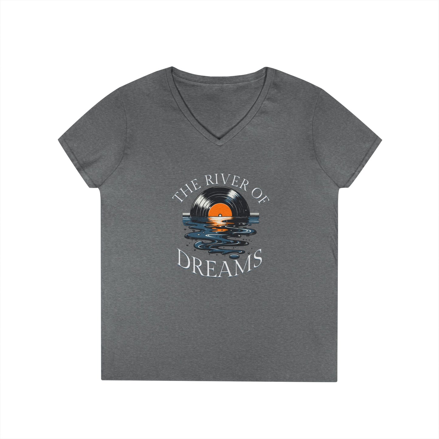 River of Dreams V-Neck T-Shirt - Lyrics - New 2025