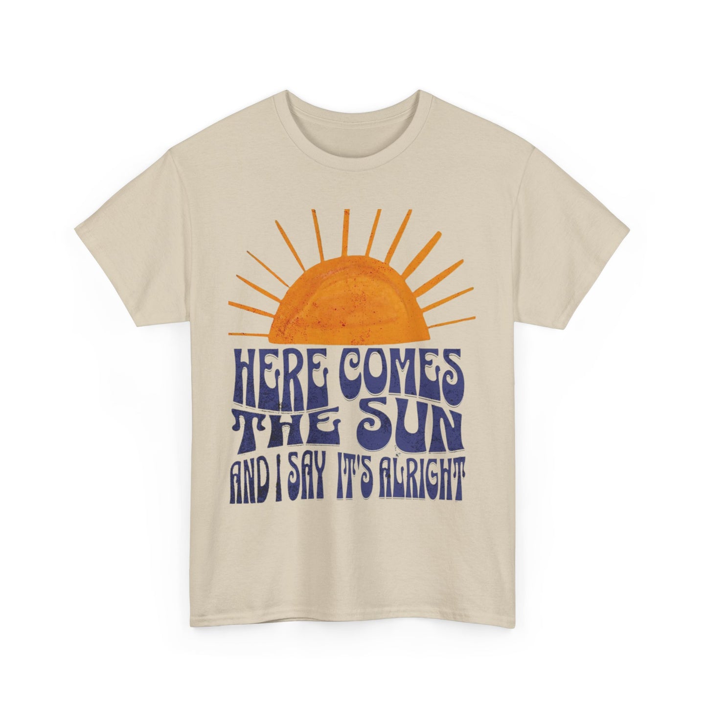 Lyrics 'Here Comes the Sun' Graphic T-Shirt
