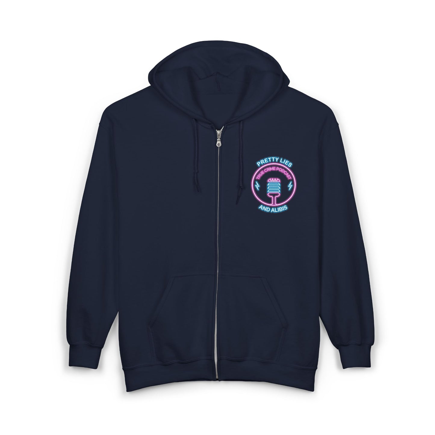 Comfy Unisex Zip-Up Hoodie - What'cha Know Alibiers - NEW 2025