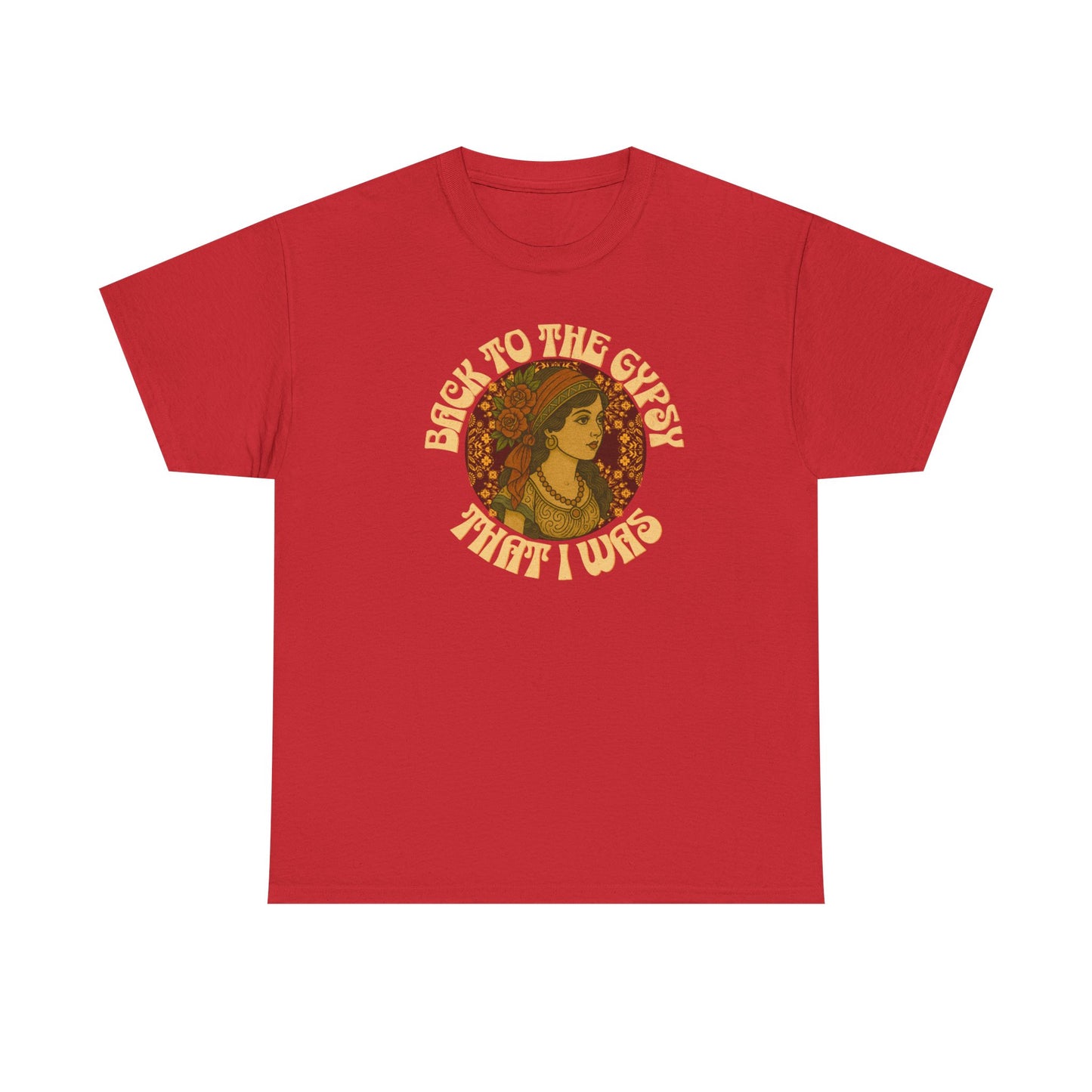 Tee Back to the Gypsy Lyrics Inspired Unisex Heavy Cotton - NEW 2025
