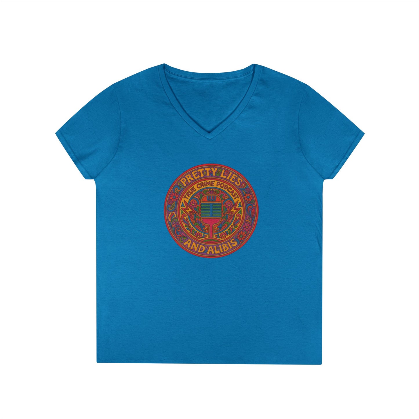Logo Hippe Style V-Neck T-Shirt - New 2025
