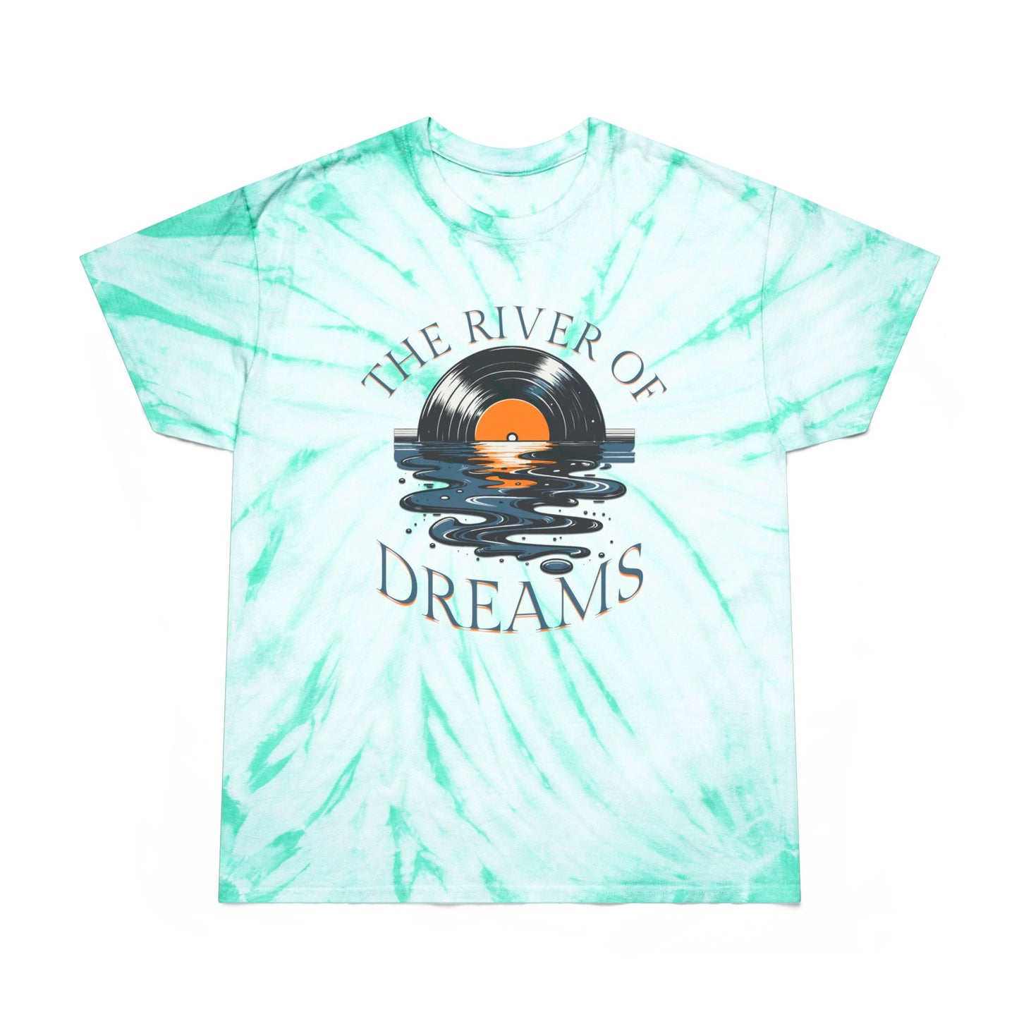River Of Dreams Lyrics Tie-Dye Tee, New 2025