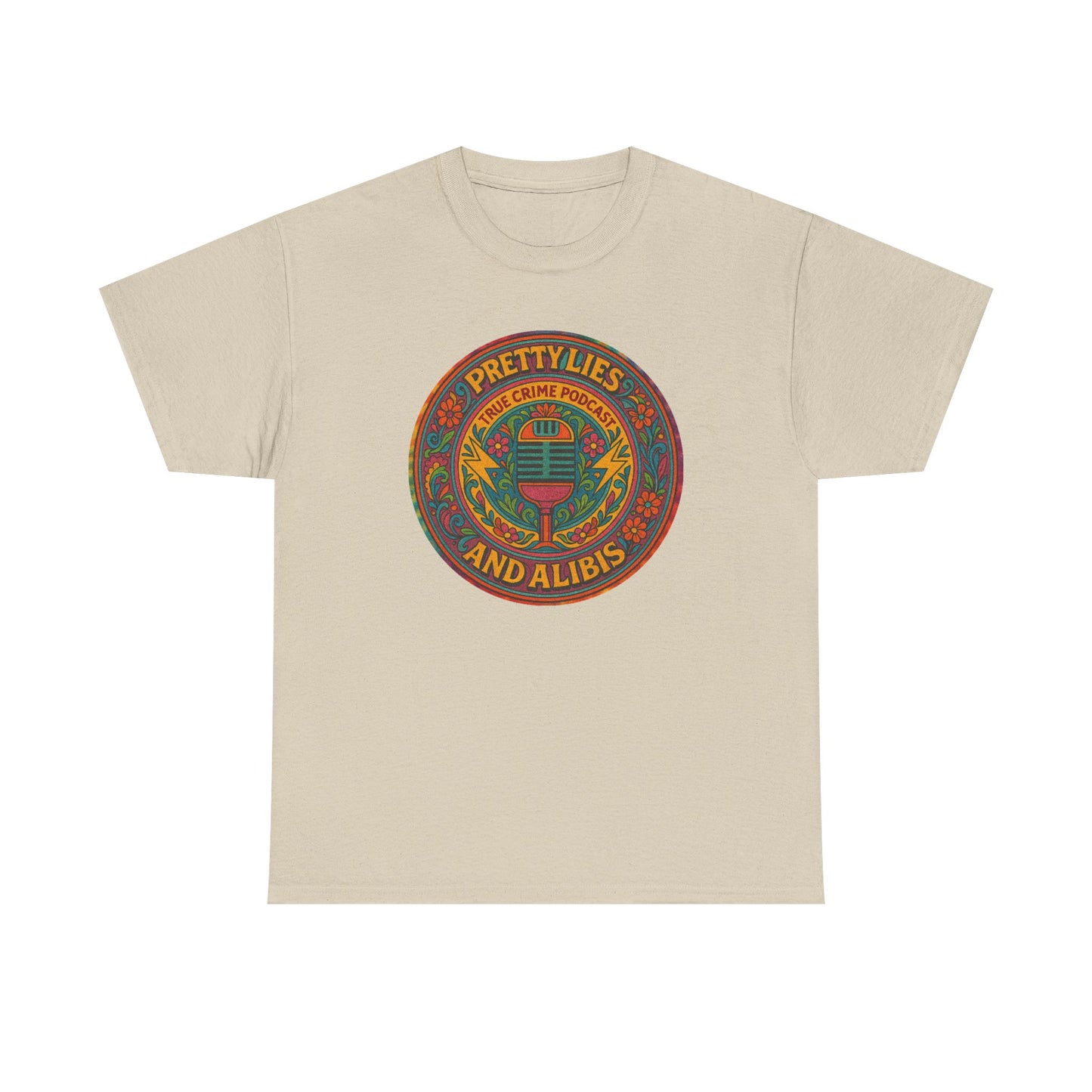 Pretty Lies Hippie Graphic T-Shirt - New 2025
