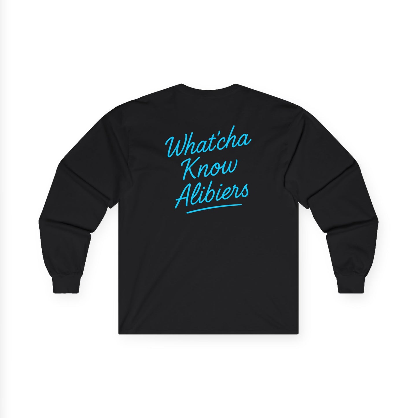 Unisex Long Sleeve Tee - 'Pretty Lies and Alibis', New 2025