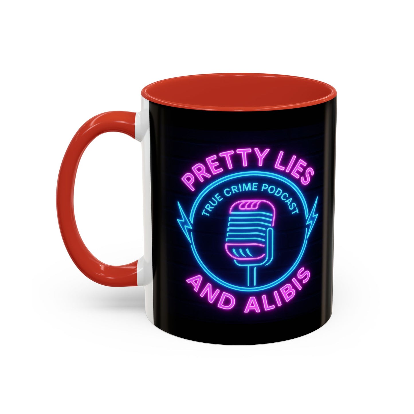 Pretty Lies Neon Coffee Mug - New 2025