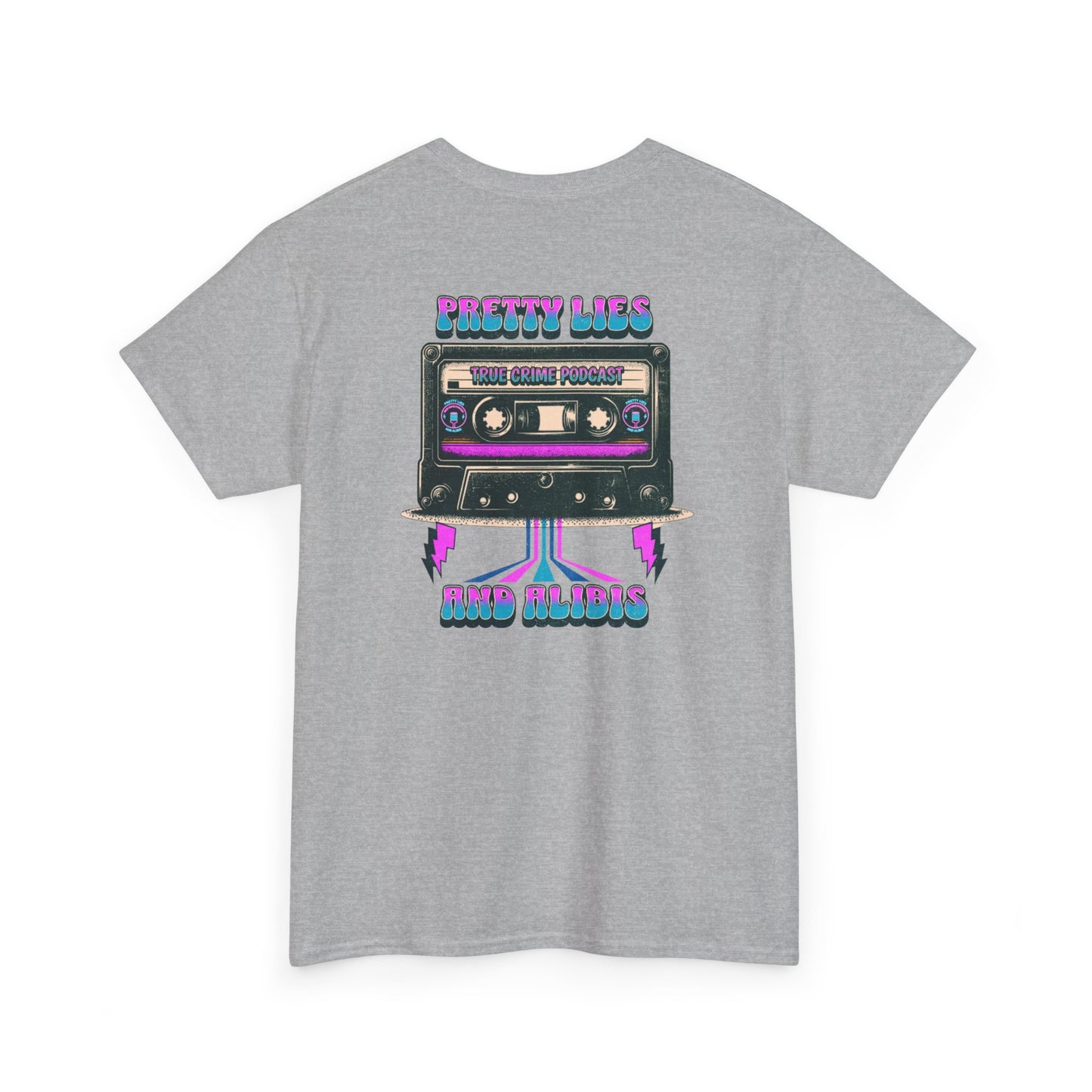 Retro Pretty Lies And Alibis Cassette Tape Shirt - NEW 2025