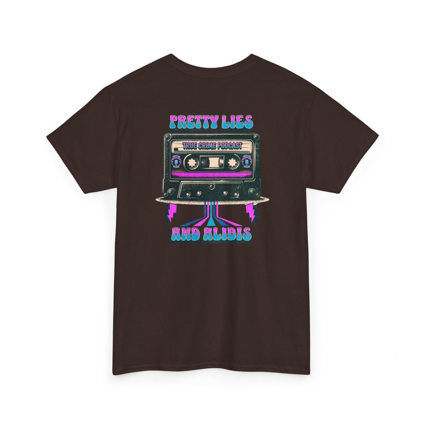 Retro Pretty Lies And Alibis Cassette Tape Shirt - NEW 2025