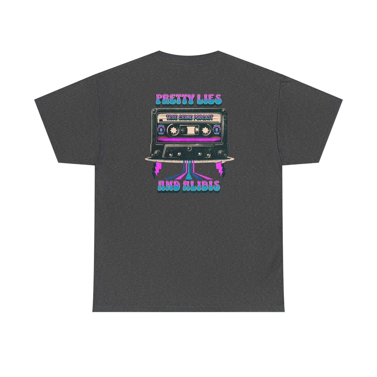 Retro Pretty Lies And Alibis Cassette Tape Shirt - NEW 2025