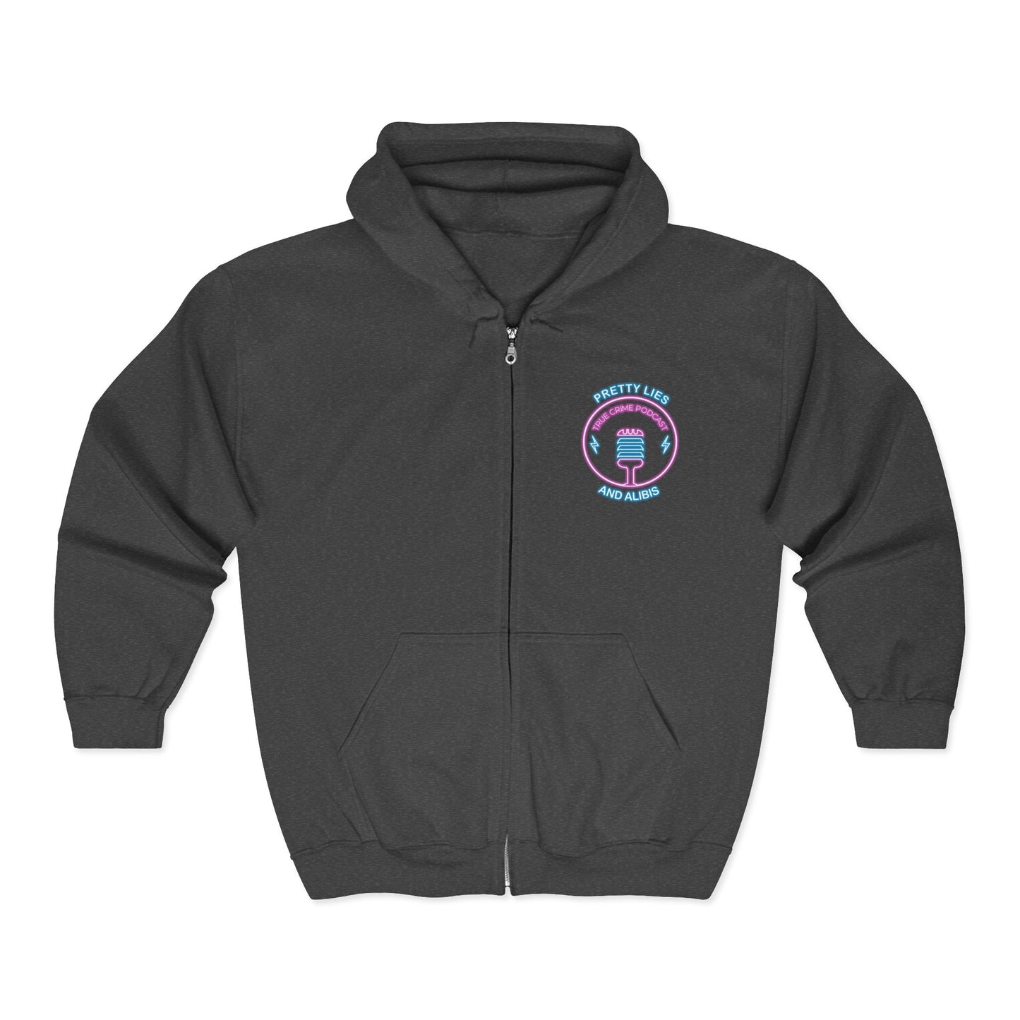Comfy Unisex Zip-Up Hoodie - What'cha Know Alibiers - NEW 2025