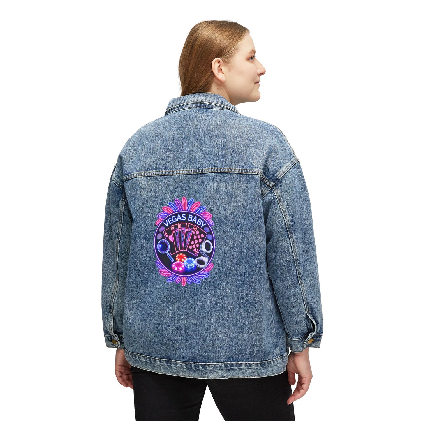 Denim Jacket — 'Vegas Baby' - Crime Con 26 (No Logo)