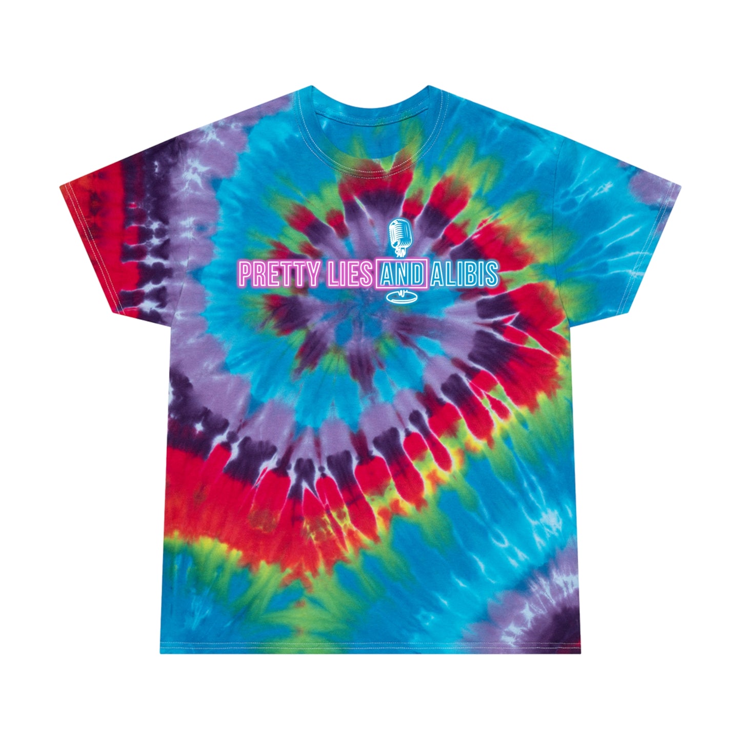 Logo 2 Tie-Dye Tee, Spiral