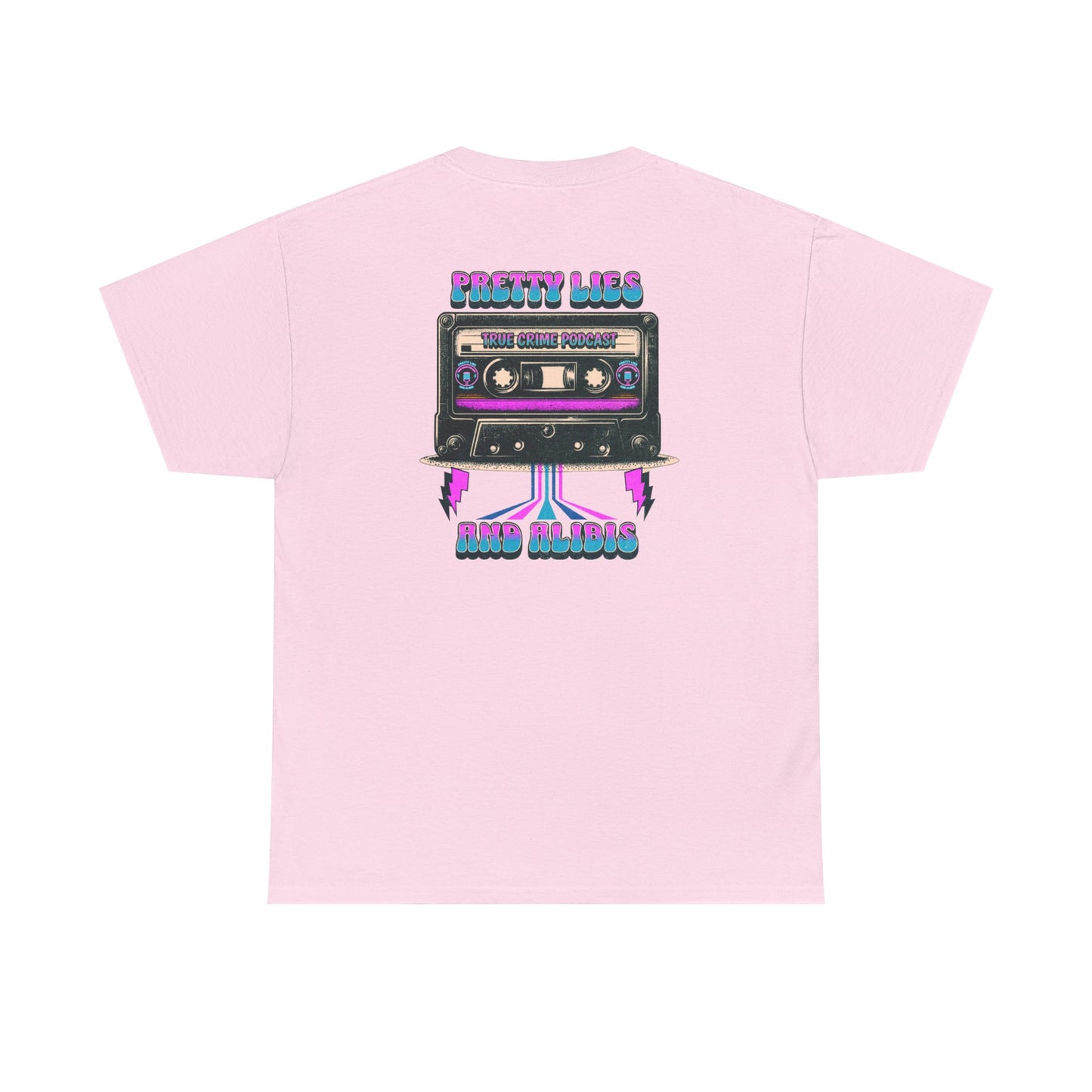 Retro Pretty Lies And Alibis Cassette Tape Shirt - NEW 2025