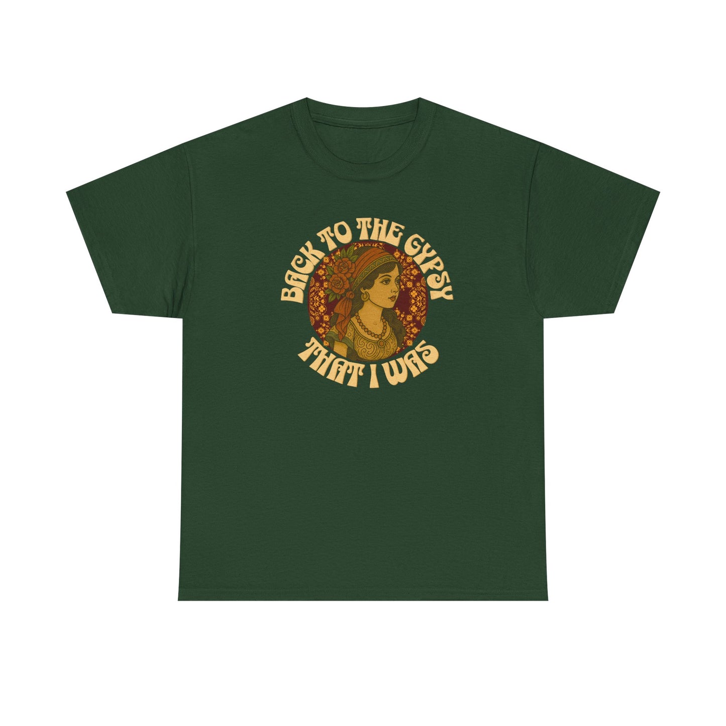 Tee Back to the Gypsy Lyrics Inspired Unisex Heavy Cotton - NEW 2025