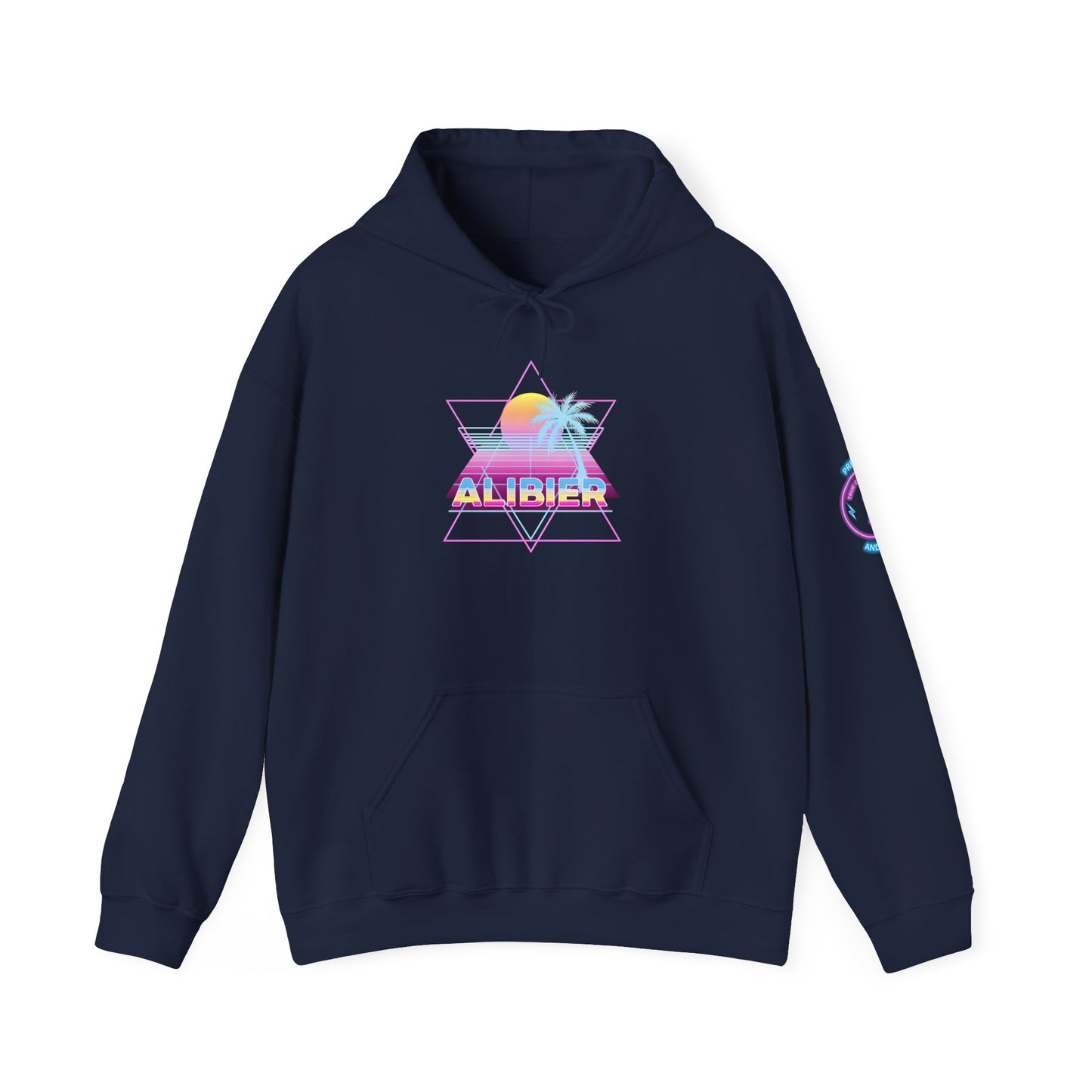 NEW! Vibrant Retro Hoodie - Unisex Heavy Blend™ Sweatshirt with Retro Design