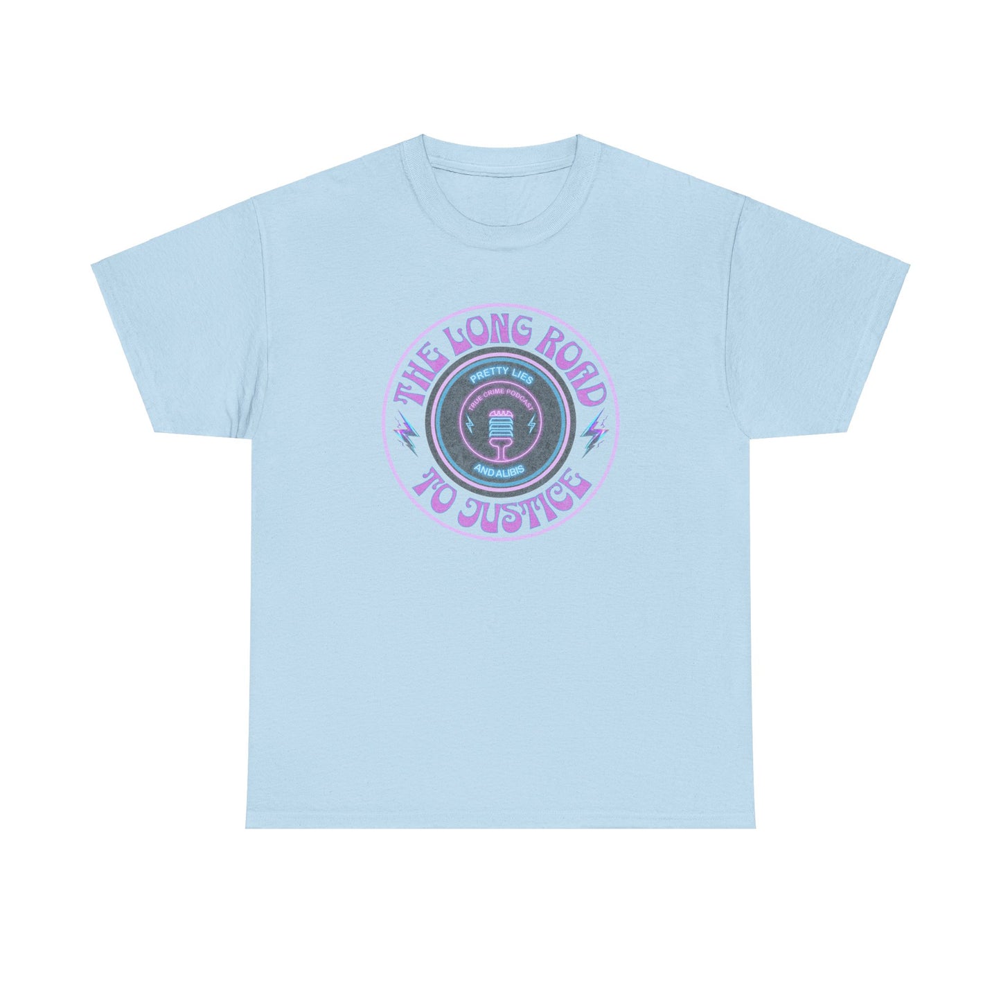 Long Road To Justice Unisex Heavy Cotton Tee