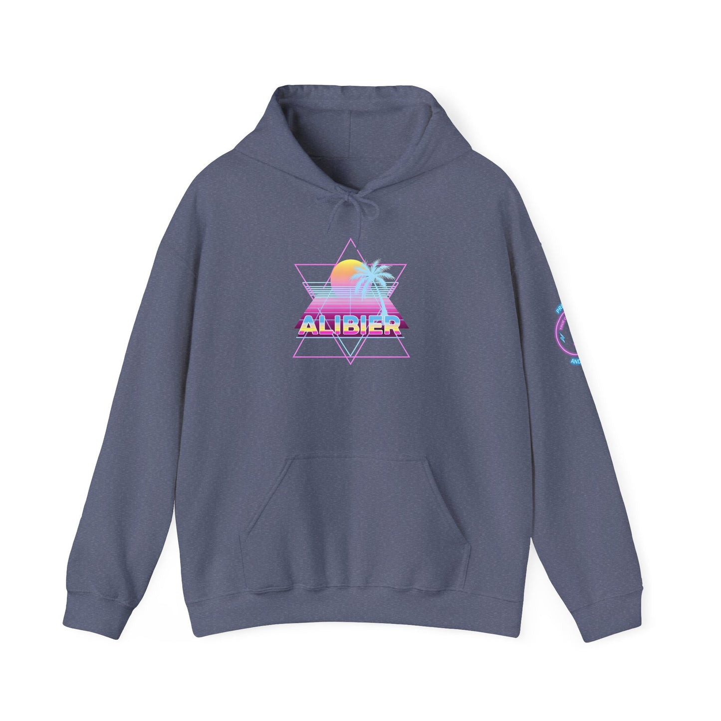 NEW! Vibrant Retro Hoodie - Unisex Heavy Blend™ Sweatshirt with Retro Design