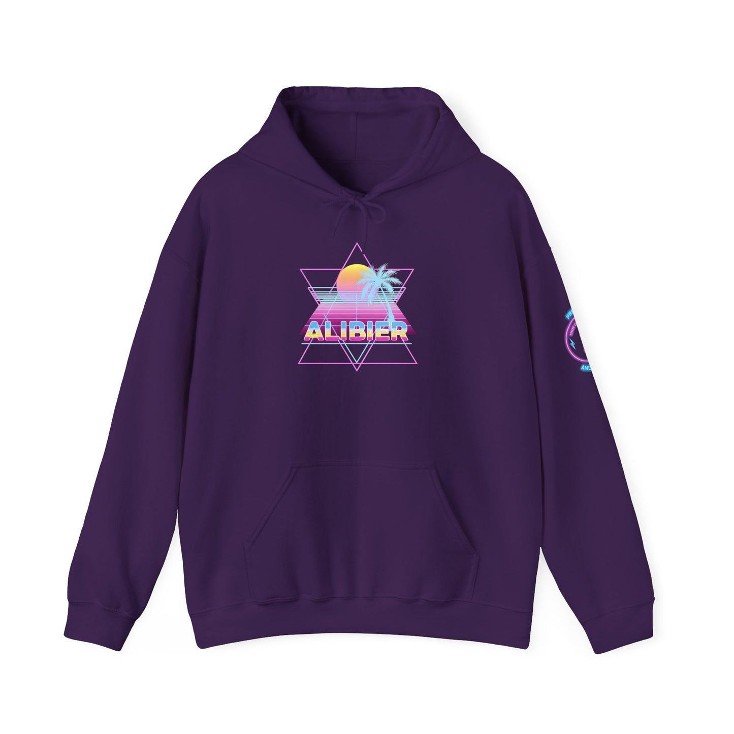 NEW! Vibrant Retro Hoodie - Unisex Heavy Blend™ Sweatshirt with Retro Design