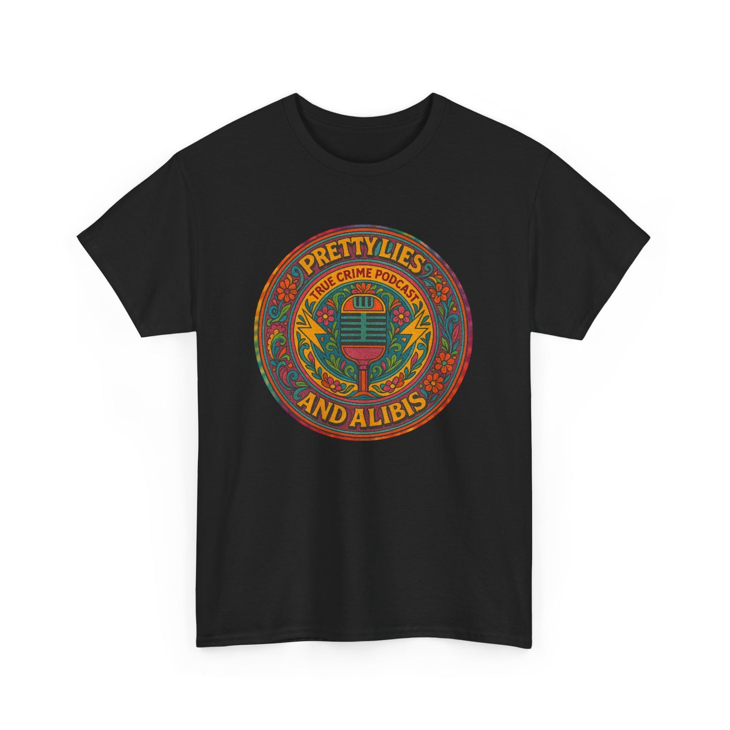 Pretty Lies Hippie Graphic T-Shirt - New 2025