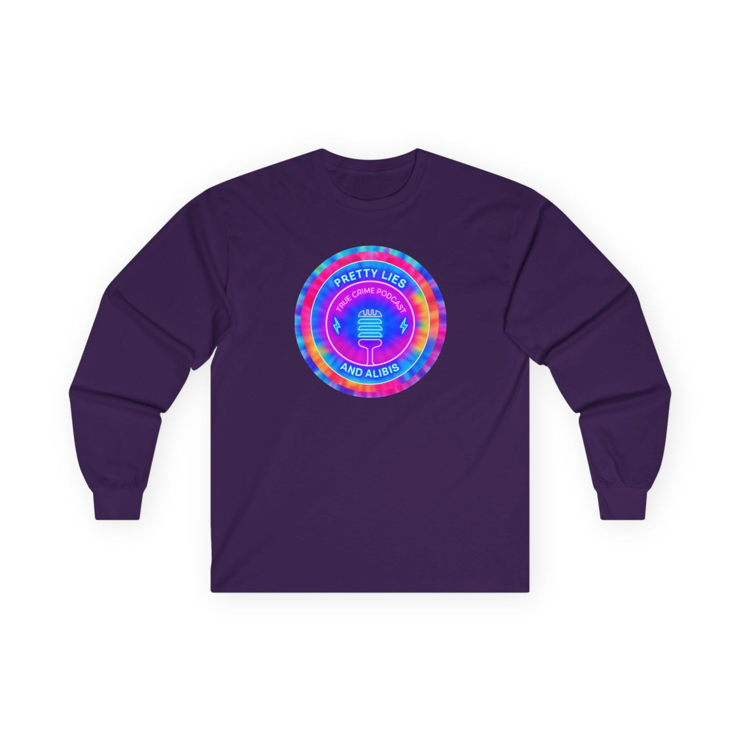 Tie Dye Logo Long Sleeve Tee - NEW 2025