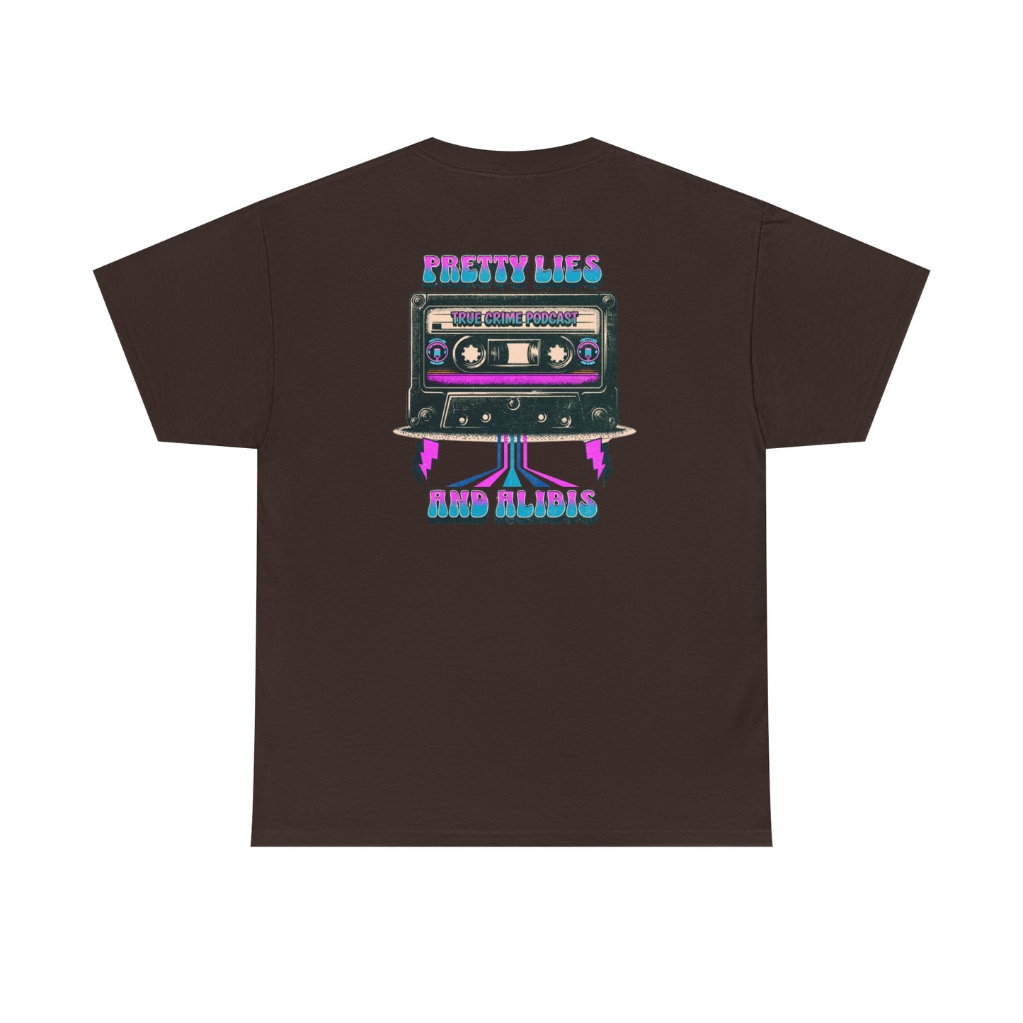 Retro Pretty Lies And Alibis Cassette Tape Shirt - NEW 2025