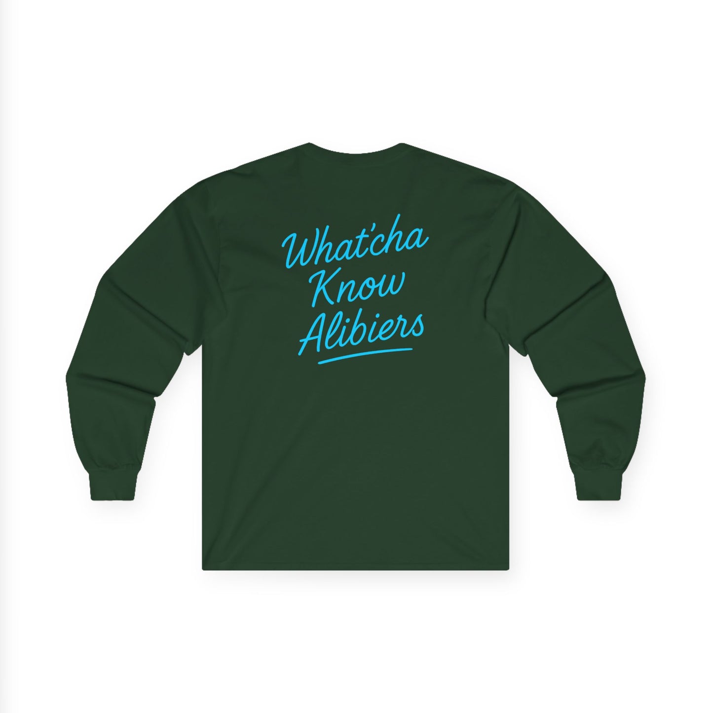 Unisex Long Sleeve Tee - 'Pretty Lies and Alibis', New 2025
