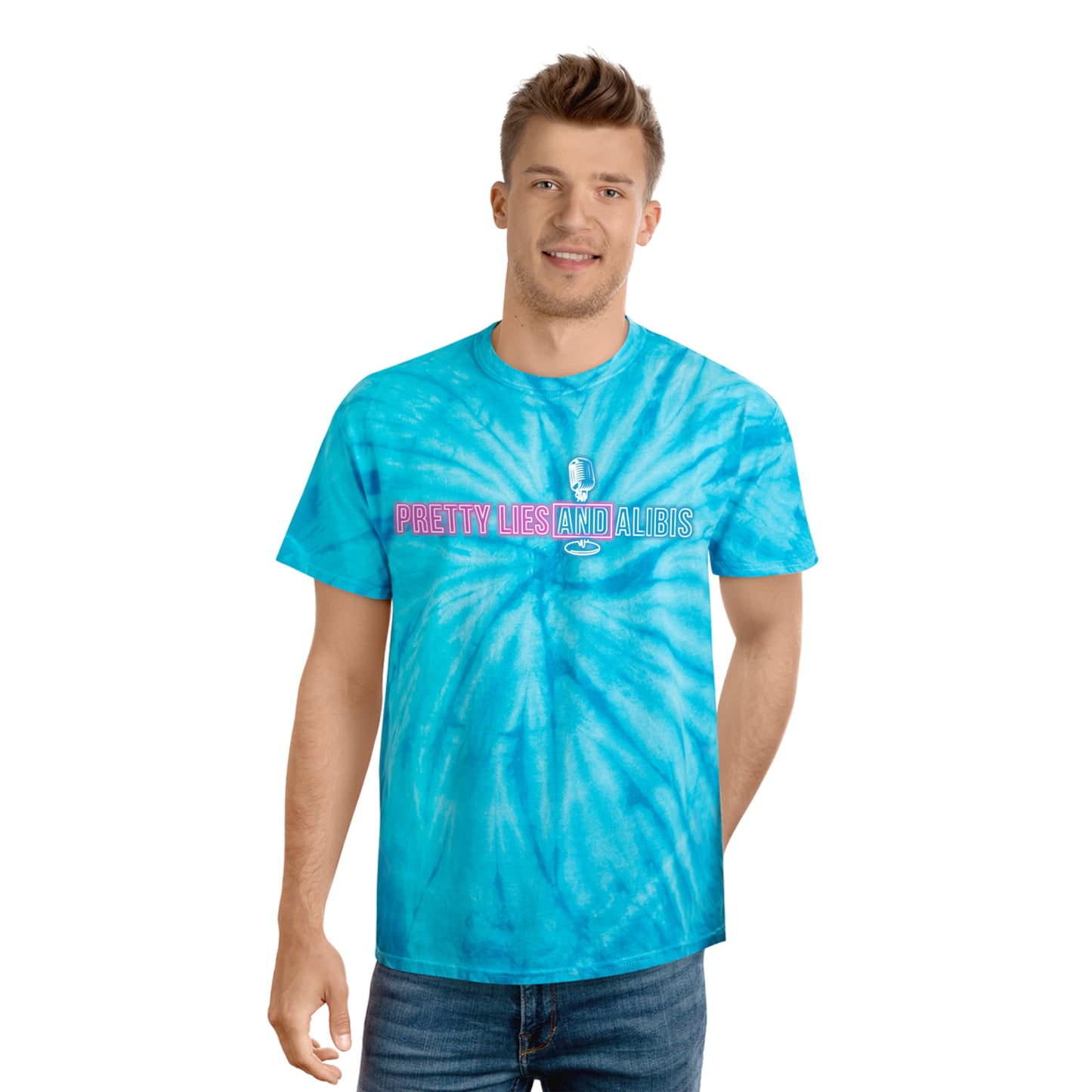 Logo 2 Tie-Dye Tee, Cyclone
