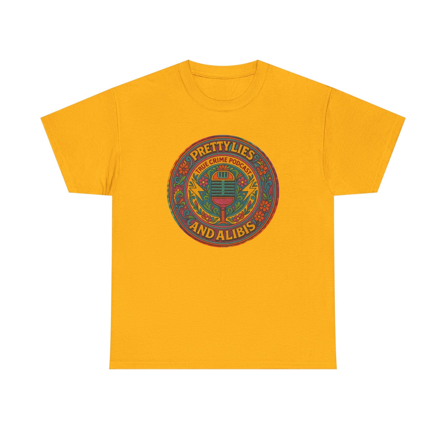 Pretty Lies Hippie Graphic T-Shirt - New 2025